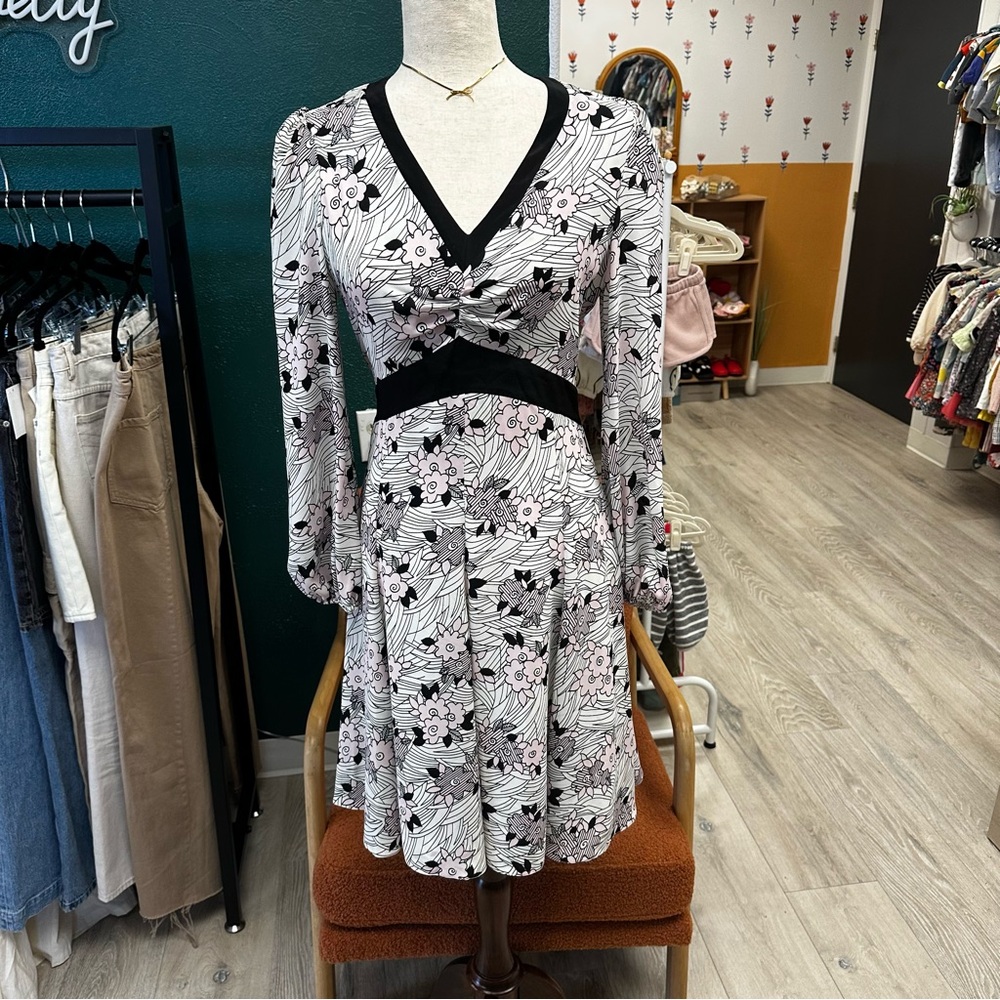 Ossie Clark London floral dress NWT